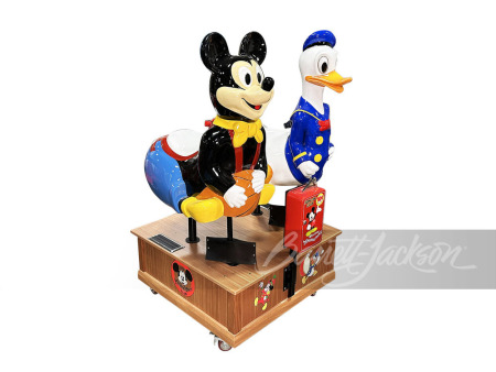 LATE 1950S-EARLY '60S MICKEY MOUSE AND DONALD DUCK COIN-OPERATED KIDDIE RIDE