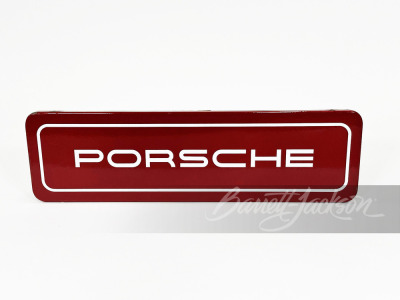 CIRCA 1960S PORSCHE AUTOMOBILES PORCELAIN SIGN