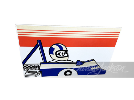 LATE 1960S-EARLY '70S MICHELIN RACING TIRES TIN SIGN