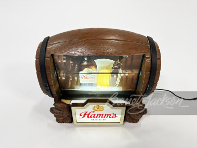 1960S HAMM'S BEER BARREL FLIP-MOTION SIGN - 2