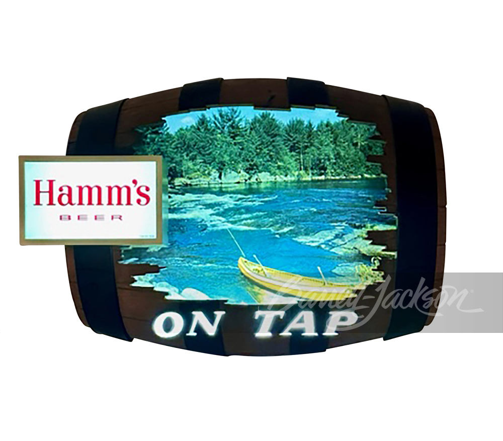 1960S HAMM'S BEER LIGHT-UP SIGN