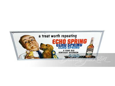 1956 ECHO SPRING KENTUCKY BOURBON SIGN