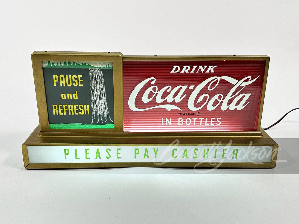 CIRCA 1930S COCA-COLA ANIMATED COUNTERTOP SIGN