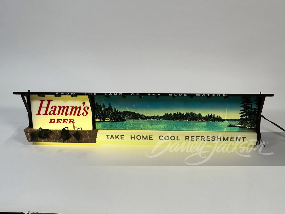 LARGE HAMM'S BEER LIGHT-UP SIGN