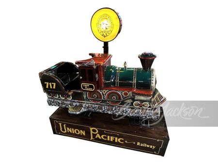 UNION PACIFIC RAILROAD ENGINE KIDDIE RIDE