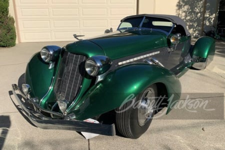 JOHN D'AGOSTINO'S 1967 AUBURN BOATTAIL SPEEDSTER CUSTOM RE-CREATION