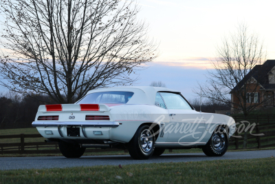 1969 CHEVROLET CAMARO INDY PACE CAR CONVERTIBLE - 2