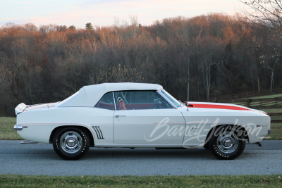 1969 CHEVROLET CAMARO INDY PACE CAR CONVERTIBLE - 5