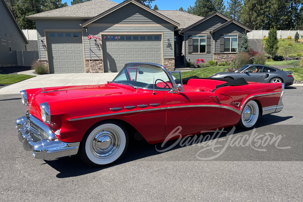 Lot 1027 1957 Buick Century Custom Convertible Barrett Jackson