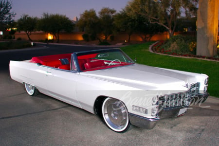 1966 CADILLAC COUPE DE VILLE CUSTOM EV CONVERTIBLE