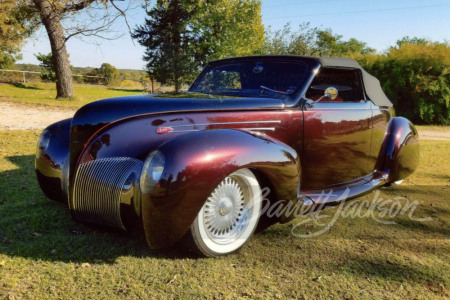 1939 LINCOLN ZEPHYR CUSTOM CONVERTIBLE