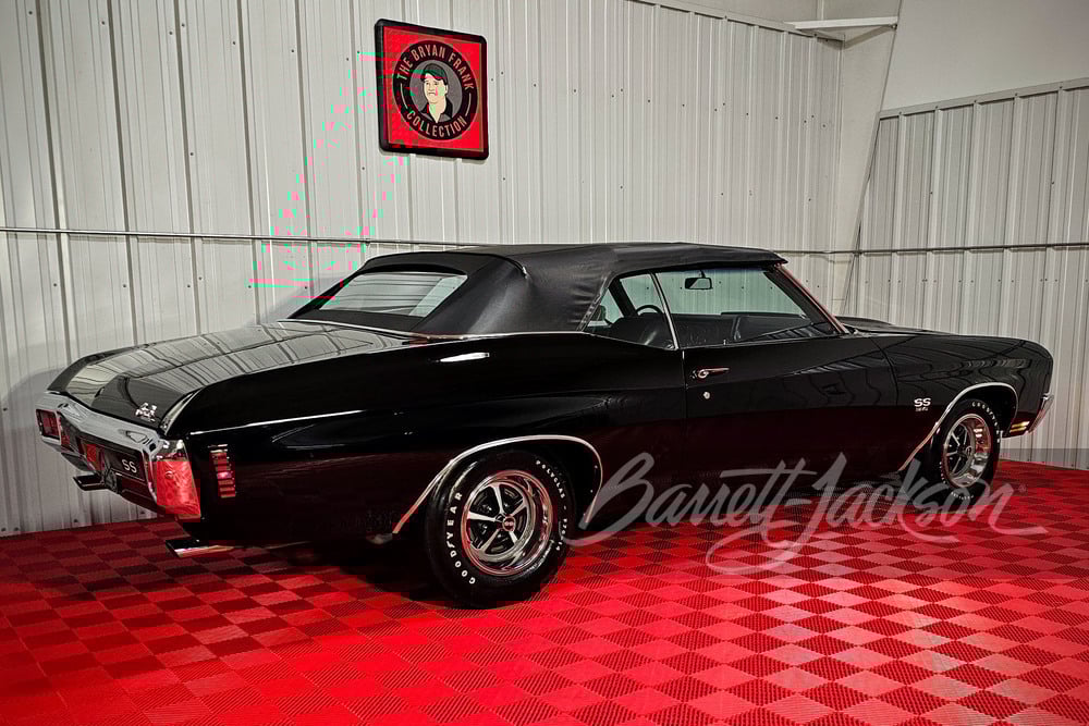 ss.396 Lot 1080.1 1970 CHEVROLET CHEVELLE SS 396 CONVERTIBLE