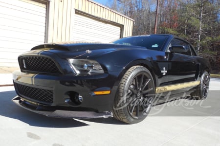 2012 FORD SHELBY GT500 SUPER SNAKE 50TH ANNIVERSARY CONVERTIBLE