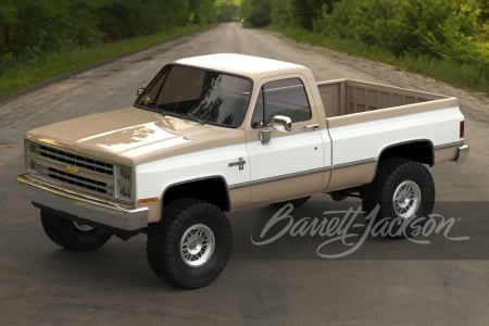 1984 CHEVROLET K10 CUSTOM PICKUP