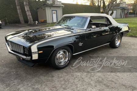 1969 CHEVROLET CAMARO CUSTOM CONVERTIBLE