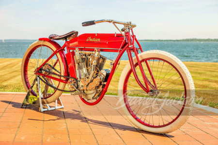 1913 INDIAN TWIN BOARD TRACK RACER MOTORCYCLE