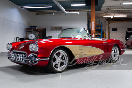 1958 CHEVROLET CORVETTE CUSTOM CONVERTIBLE