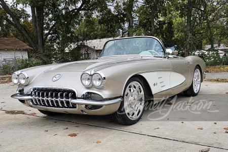 1958 CHEVROLET CORVETTE CUSTOM CONVERTIBLE