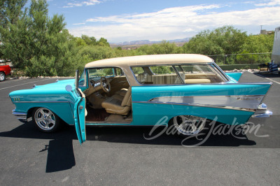 1957 CHEVROLET NOMAD CUSTOM WAGON - 23