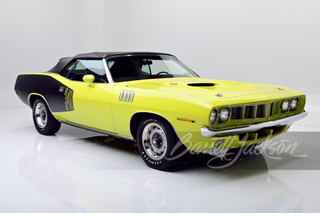 1971 PLYMOUTH 'CUDA CONVERTIBLE