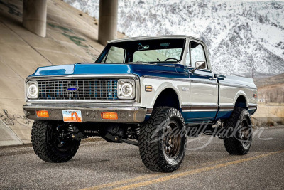 1972 CHEVROLET K10 CHEYENNE SUPER CUSTOM PICKUP - 9