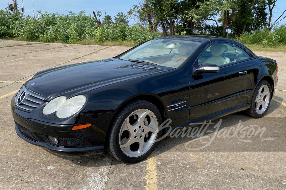 2005 MERCEDES-BENZ SL600 ROADSTER