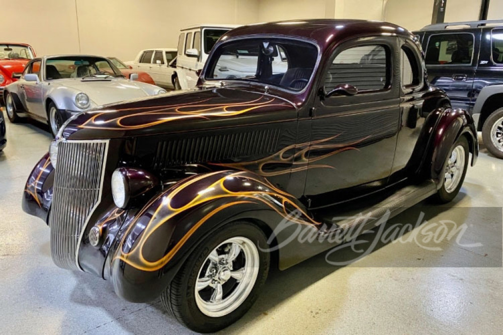 1936 FORD 5-WINDOW CUSTOM COUPE