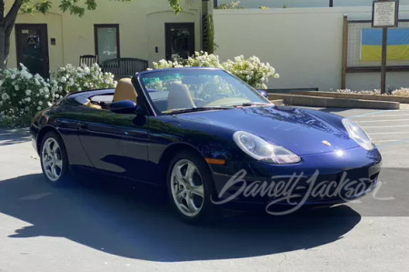 2001 PORSCHE 911 CARRERA 4 CABRIOLET