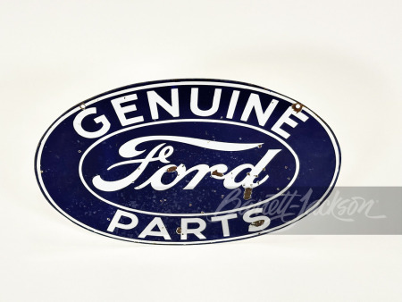 1930S-40S FORD GENUINE PARTS PORCELAIN SIGN