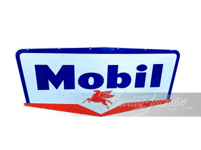 1956 MOBIL OIL PORCELAIN SIGN - 2