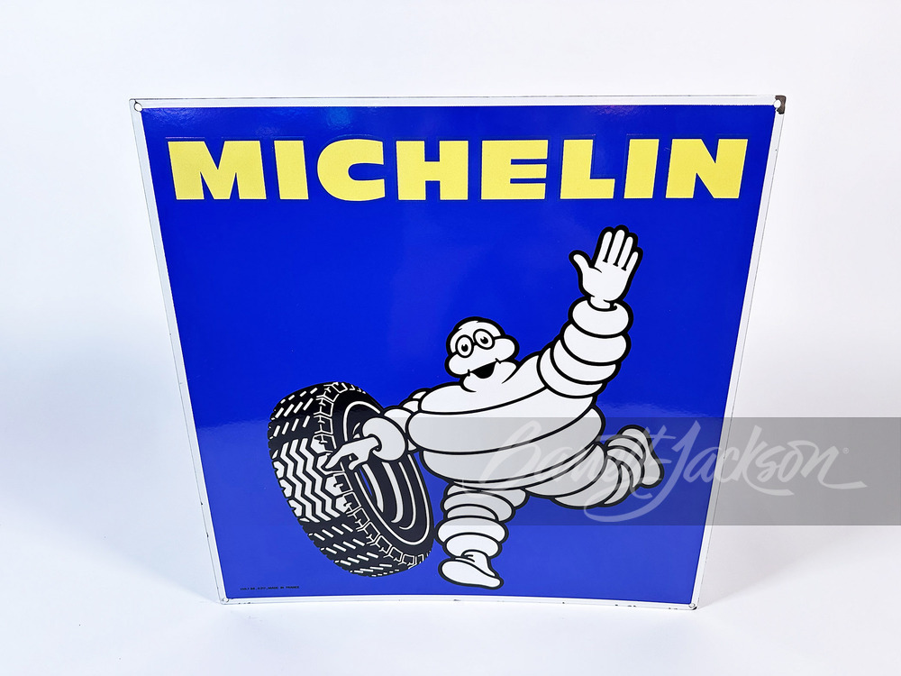 VINTAGE MICHELIN TIRES PORCELAIN SIGN