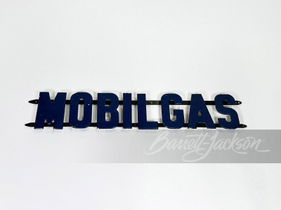 1930S MOBILGAS CAST-METAL LETTER SIGN