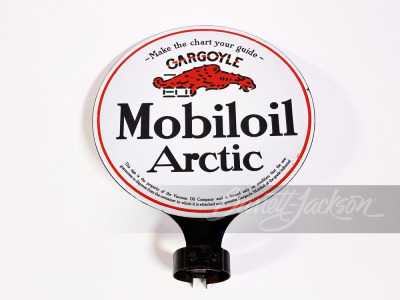 1920S MOBILOIL "ARCTIC" PORCELAIN LUBESTER SIGN - 2