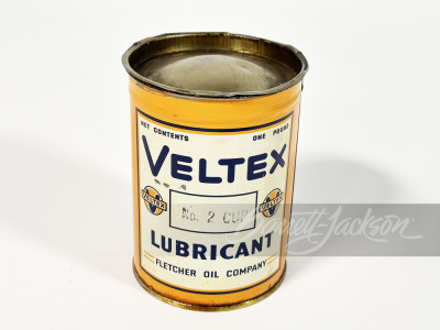 1930S-40S VELTEX LUBRICANT TIN