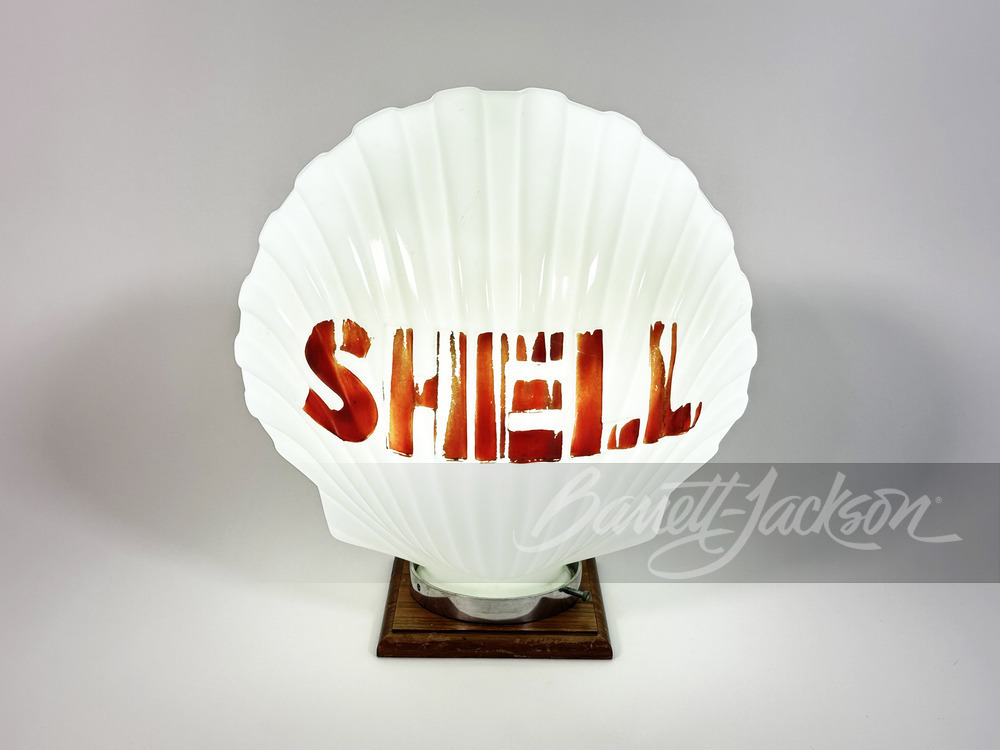 1930S SHELL OIL GAS PUMP GLOBE