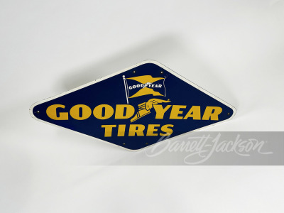 1949 GOODYEAR TIRES TIN SIGN