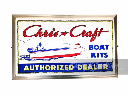 CHRIS CRAFT BOAT KITS LIGHT-UP SIGN