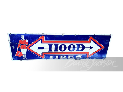 1930S HOOD TIRES PORCELAIN SIGN