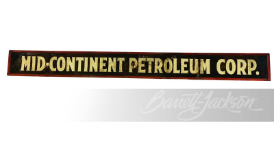 1920S-30S MID-CONTINENT PETROLEUM TIN SIGN