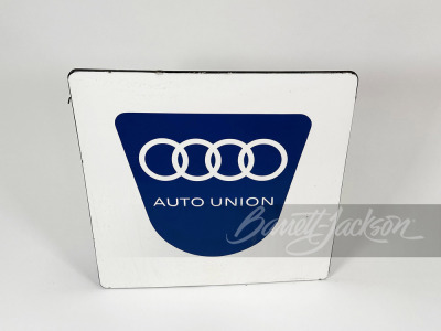 LATE 1950S-EARLY '60S AUDI AUTO UNION PORCELAIN SIGN