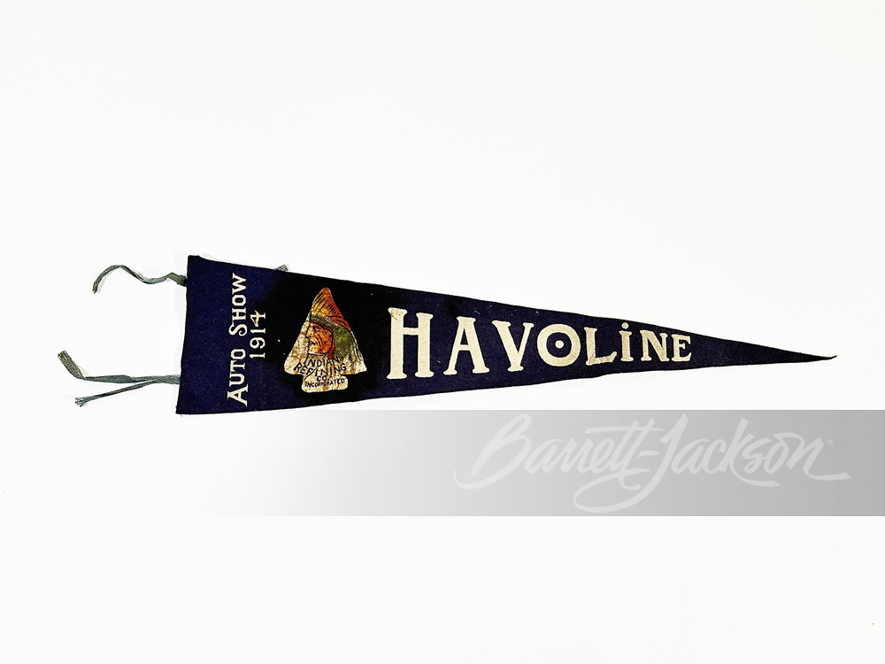 1914 HAVOLINE INDIAN REFINING PENNANT