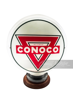 LATE 1930S CONOCO OIL GAS PUMP GLOBE