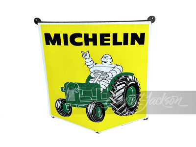 CIRCA LATE 1950S-EARLY '60S MICHELIN TRACTOR TIRES PORCELAIN SIGN