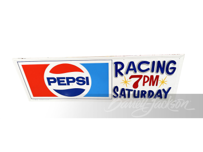 PEPSI TIN RACING SIGN