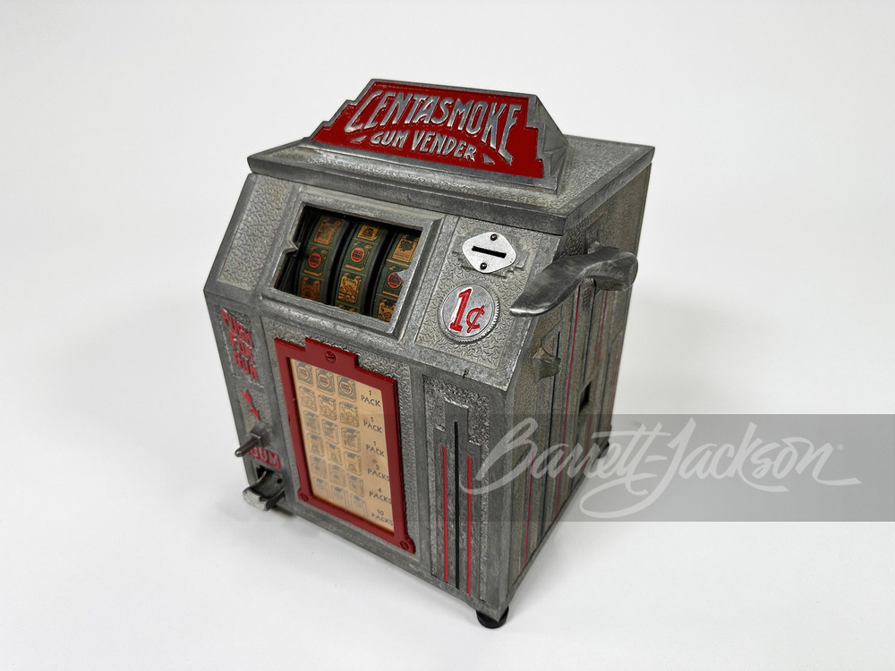 1930S CENTASMOKE GUMBALL VENDOR TRADE STIMULATOR