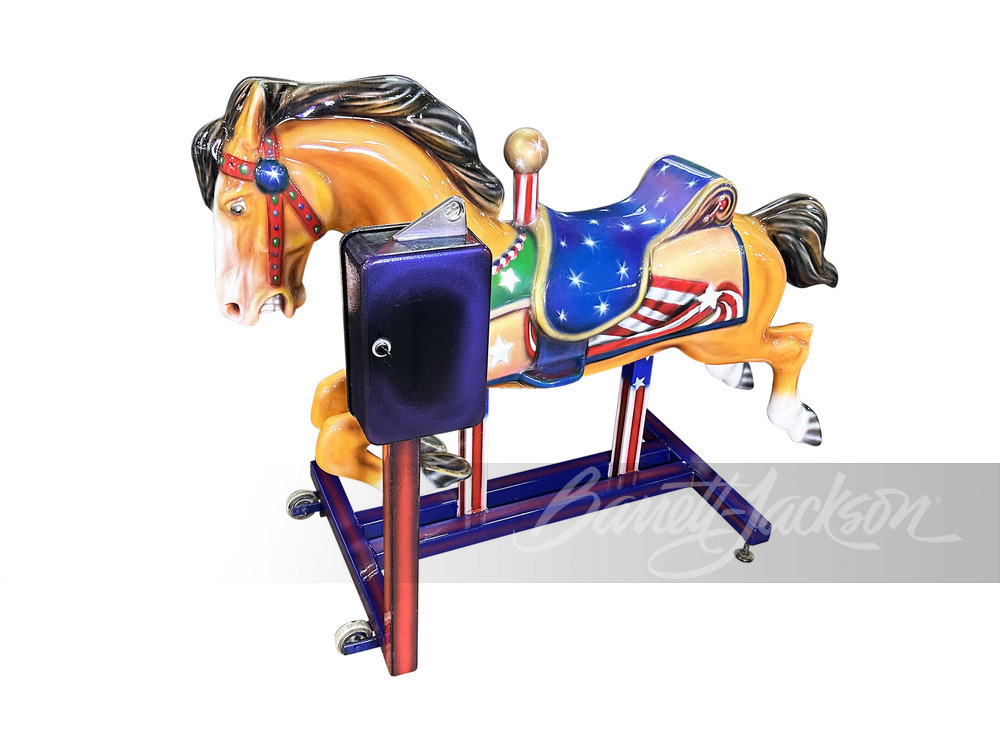 CAROUSEL HORSE COIN-OPERATED KIDDIE RIDE