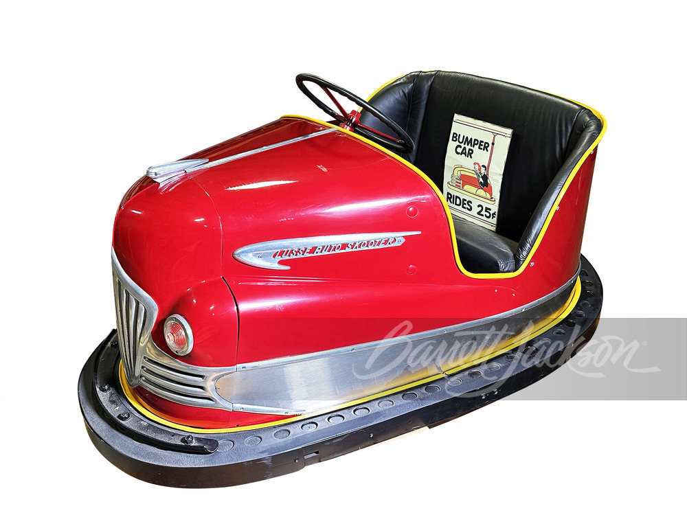 CIRCA 1940S LUSSE AUTO SCOOTER BUMPER CAR