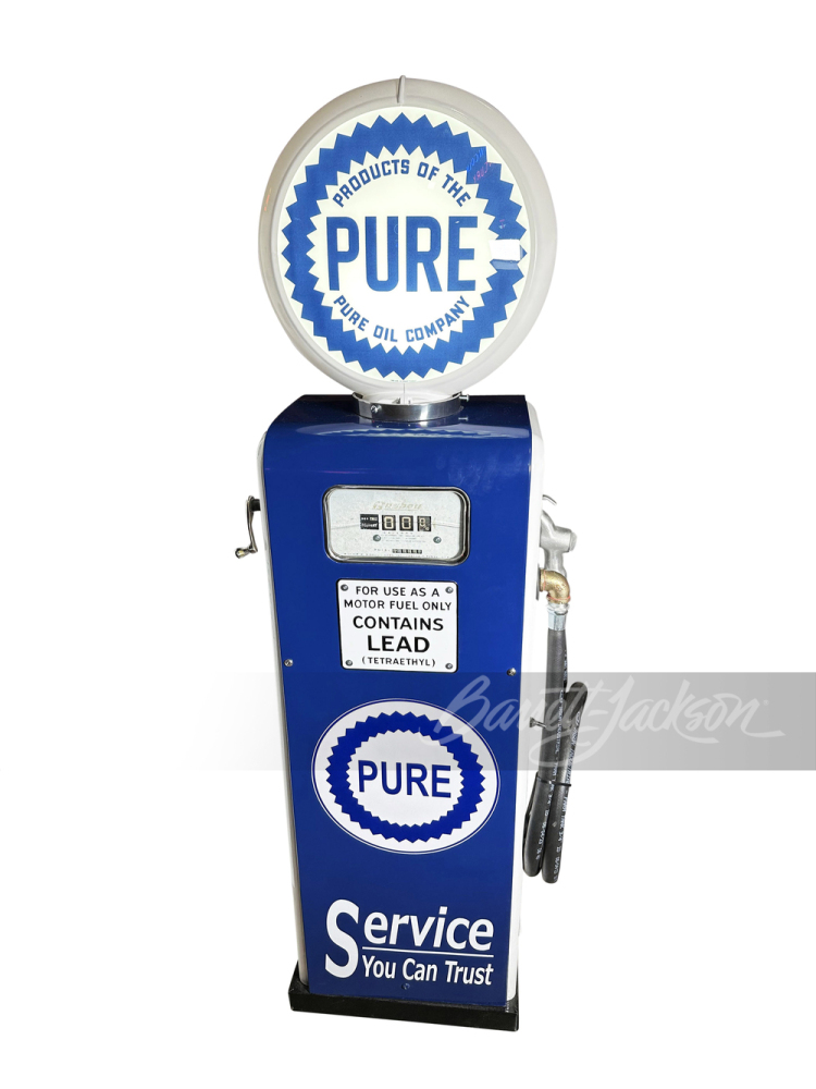 LATE 1950S PURE OIL GASOLINE GAS-BOY PUMP