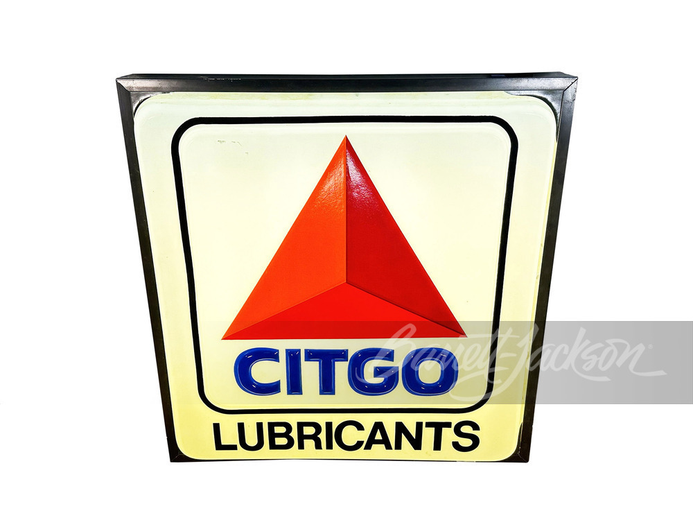 VINTAGE CITGO GASOLINE LIGHT-UP SIGN