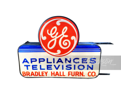 LATE 1950S-EARLY '60S GE APPLIANCES-TELEVISION LIGHT-UP SIGN